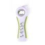 Multi 5 In 1 Manual Cap Kitchen Tool Jar Twist Off Lid Bottle Can Opener Gadget - Green