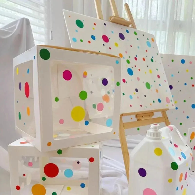 8/13/25/50mm Colour Sticker Dots Adhesive Round Labels Circular Scrapbooking Red - 8mm 260 Dots - 5 Sheets