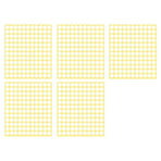 8/13/25/50mm Colour Sticker Dots Adhesive Round Labels Circular Scrapbooking White - 13mm 132 Dots - 5 Sheets