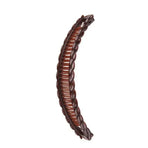 5X Hair Ponytail Holder Banana Clips Plastic Black Claw Comb Clip Multipurpose - Brown