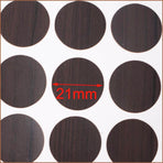 54 X Self Adhesive Decorative Screw Cover Caps Holes Cams Furniture Kitchen 20mm - PC 191