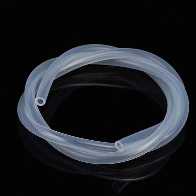 Food Grade Transparent Silicone Rubber Tube Hose Pipe Clear Beer Milk Soft 1M - 4*6mm