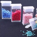 New 64 Grid Diamond Painting Storage Box Art Nail Bead Accessories Case Kit - 45-Degree Angle