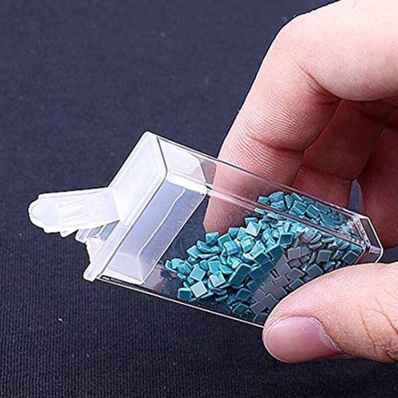 New 64 Grid Diamond Painting Storage Box Art Nail Bead Accessories Case Kit