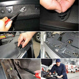 651Pcs Car Trim Body Clips Kit Rivet Retainer Door Panel Bumper Plastic Fastener - Side View