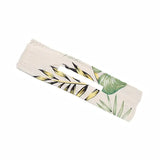 New Deft Bun Knotted Wire Hair Band Print Headband Twist Maker Hair Accessories - Yellow 06