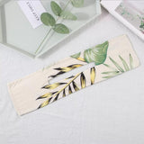 New Deft Bun Knotted Wire Hair Band Print Headband Twist Maker Hair Accessories - Yellow 06