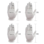 6 Pairs Handling Work Hands Protector Soft Costume Jewellery Cotton White Gloves - XL