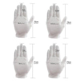 6 Pairs Handling Work Hands Protector Soft Costume Jewellery Cotton White Gloves - XL - Top-Down View