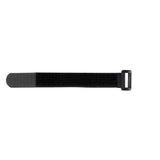 Magic Cable Ties Reusable Winder Coded Organiser Cords Hook Loop Black - 20*200mm  10PCS