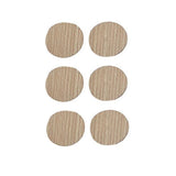 54 X Self Adhesive Decorative Screw Cover Caps Holes Cams Furniture Kitchen 20mm - PC 003