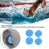 12PCS Silicone Moldable Ear Plugs Noise Cancelling Waterproof Reusable Set - 45-Degree Angle