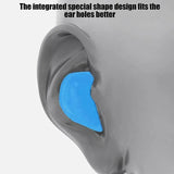 12PCS Silicone Moldable Ear Plugs Noise Cancelling Waterproof Reusable Set - Close-Up Angle