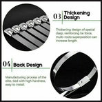 20X Stainless Steel Cable Ties S304 Marine Grade Zip Strap Locking Wrap 100-800Mm - 4.6x350mm