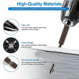 7Pcs Efficient Universal Drilling Tool Multifunctional Cross Alloy Drill Bit Au - 45-Degree Angle