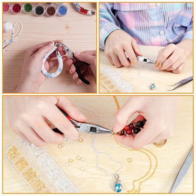800x Jump Rings Split Lobster Clasps Hooks For DIY Jewelry Making Necklace
