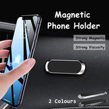 Phone Holder Mount Dashboard Stand for Car Mobile Smartphone Mini Size Grip Pad - Black *1 Unit