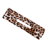 New Deft Bun Knotted Wire Hair Band Print Headband Twist Maker Hair Accessories - Coffee 08