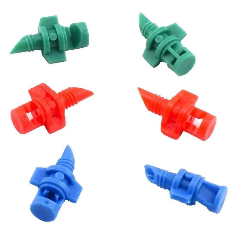 50Pcs Micro Spray Jets 90-360D Watering Misting Nozzle Sprinkler Irrigation