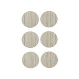 54 X Self Adhesive Decorative Screw Cover Caps Holes Cams Furniture Kitchen 20mm - PC 173