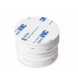 Round 40 x 3mm 3M Double Sided Foam Sticker Tape Side Wall Car Self Adhesive Pads - 4pcs