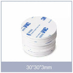 Round 60 x 3mm 3M Double Sided Foam Sticker Tape Side Wall Car Self Adhesive Pads - 6pcs