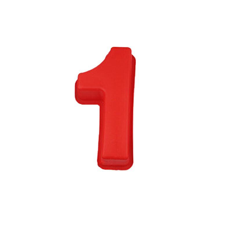 10 Inch Silicone Number Cake Mould Birthday Baking Pan Fondant Tools - 7