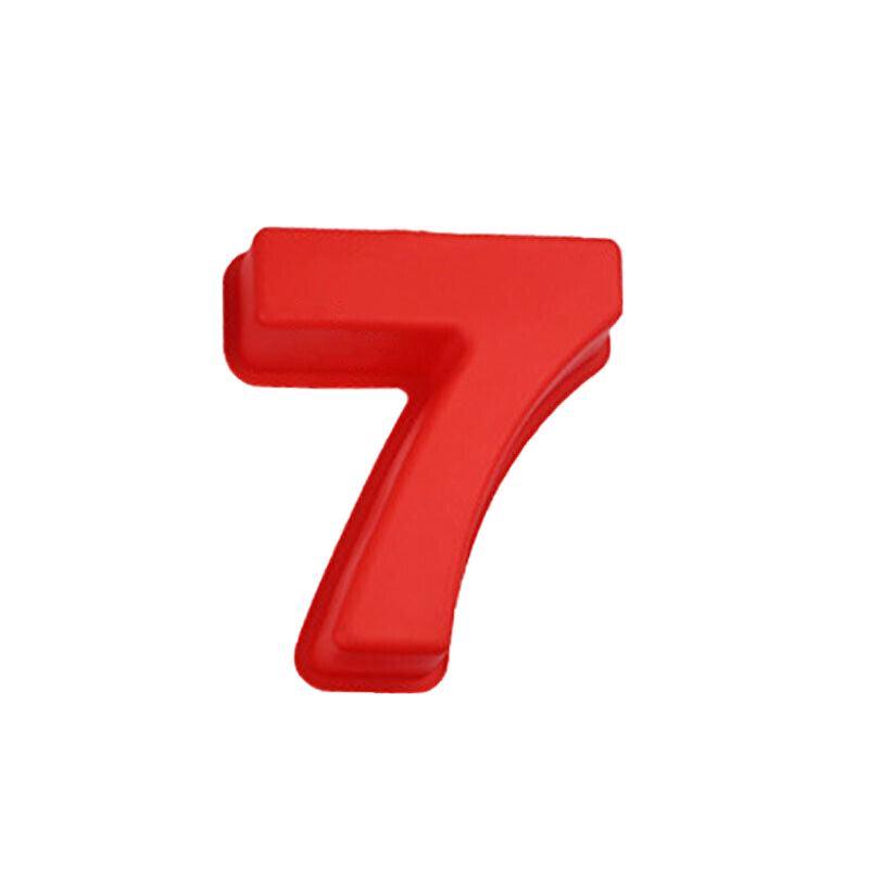 10 Inch Silicone Number Cake Mould Birthday Baking Pan Fondant Tools - 8