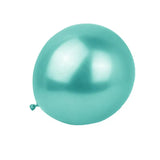Metallic Latex Balloons 12 Inch Chrome Party Balloons for Birthday Wedding Decoration - Green 10PCS
