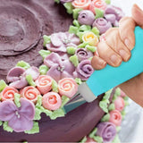 2/4PCS Reusable Silicone Pastry Bag DIY Icing Bags Cream Cake Decorating - 2 PCS(18 inch *2) - Top-Down View