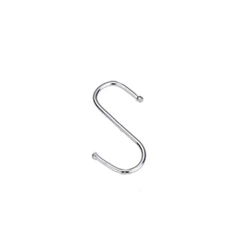 8cm Stainless Steel S Shape Hooks Kitchen Hanger Rack Clothes Hanging Plant Holders - 20PCS