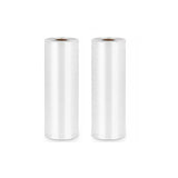 1-10x Commercial Heat-Resistant Vacuum Sealer Rolls for Food Storage - 2 Rolls (22cm x 5m) - Low Angle
