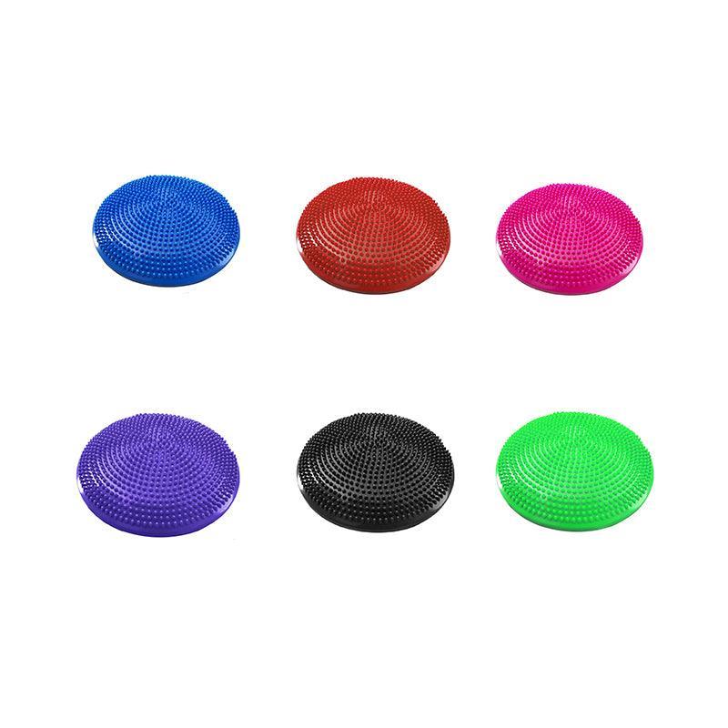 Balance Stability Cushion Wobble Air Disc Ankle Knee Strength Rehab Exercise - Purple