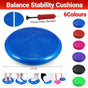 Balance Stability Cushion Wobble Air Disc Ankle Knee Strength Rehab Exercise - Red
