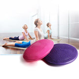 Balance Stability Cushion Wobble Air Disc Ankle Knee Strength Rehab Exercise - Red
