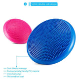 Balance Stability Cushion Wobble Air Disc Ankle Knee Strength Rehab Exercise - Green - Top-Down View