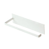 Self-Adhesive Paper Towel Holder Rack for Kitchen Rolls and Wrap Storage - Black x 1 unit - Extra Image