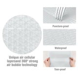 50X Packing Bubble Mailer Self Adhesive Sealing Pearlescent Film Pouch - 20*30+4CM