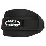 Fitness Weight Lifting Belt Barbell Dumbell Training Back Support Men Women L - Black-L
