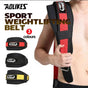 Fitness Weight Lifting Belt Barbell Dumbell Training Back Support Men Women M - Red-M