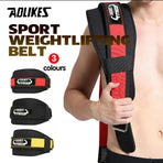 Fitness Weight Lifting Belt Barbell Dumbell Training Back Support Men Women M - Yellow-M
