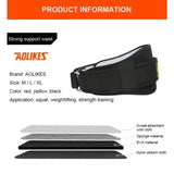 Fitness Weight Lifting Belt Barbell Dumbell Training Back Support Men Women XL - Yellow-XL - Extra Image