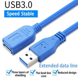 Super speed Usb 3.0 Male To Female Data Cable Extension Cord For Laptop Pc Camera - 3M