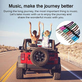 AUX Cable 3.5mm Stereo Audio Input Extension Male to Male Auxiliary Car Cord - Green