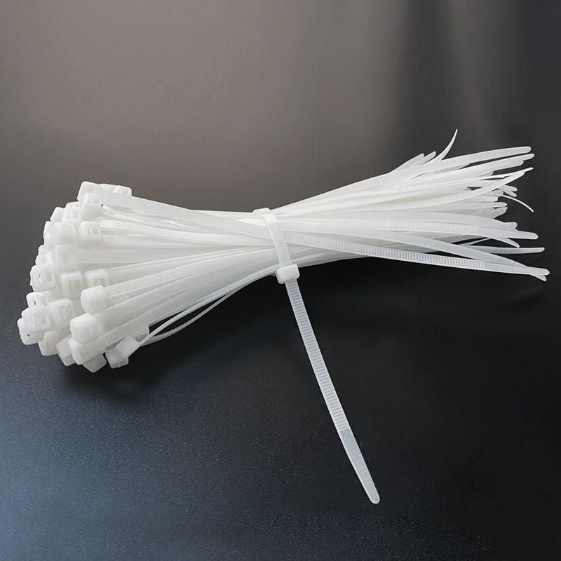 250-1000X Cable Ties Zip Ties Nylon Uv Stabilised Bulk White Clear Cable Tie - 4*150mm 500 PCS