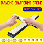 Diamond Whetstone Grit Tool for Knife Sharpening - Kitchen Edge Honing Stone - 240#