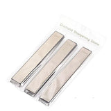 Diamond Whetstone Grit Tool for Knife Sharpening - Kitchen Edge Honing Stone - 600# - Rear View