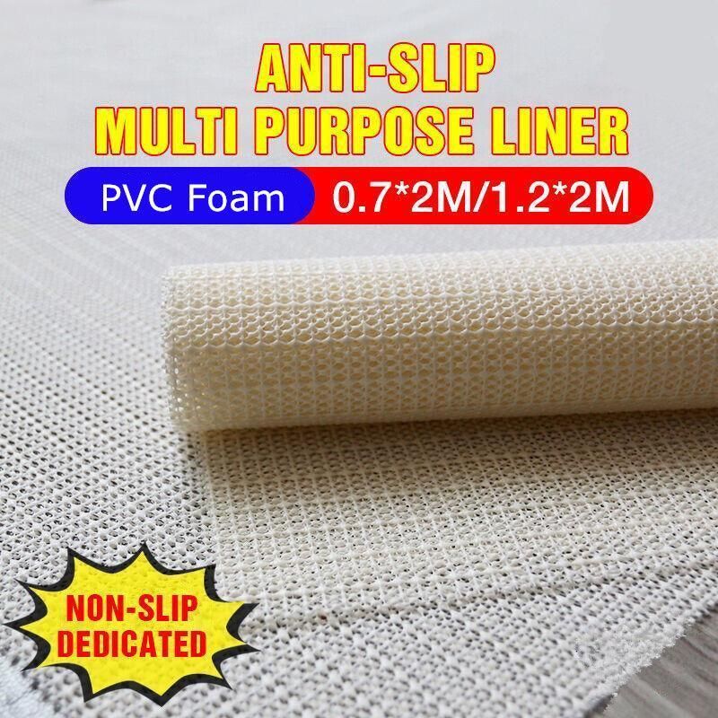 Anti Non Slip Grip Mat Underlay Liner Kitchen Carpet Drawer Cabinet Car Bulk - 1.2 x 2M