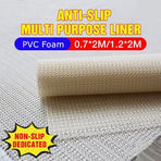 Anti Non Slip Grip Mat Underlay Liner Kitchen Carpet Drawer Cabinet Car Bulk - 1.2 x 2M