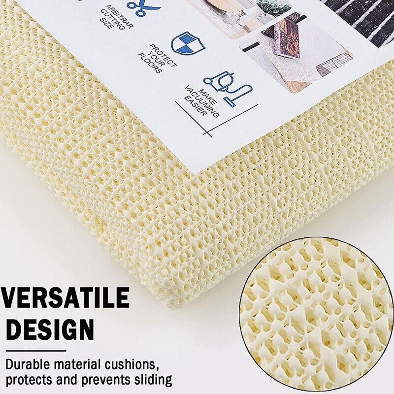 Anti Non Slip Grip Mat Underlay Liner Kitchen Carpet Drawer Cabinet Car Bulk - 1.2 x 2M